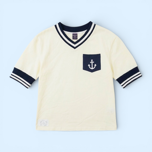 Santiano Tee (1-Ivory Cream) | Hooman (Adult/Kids)