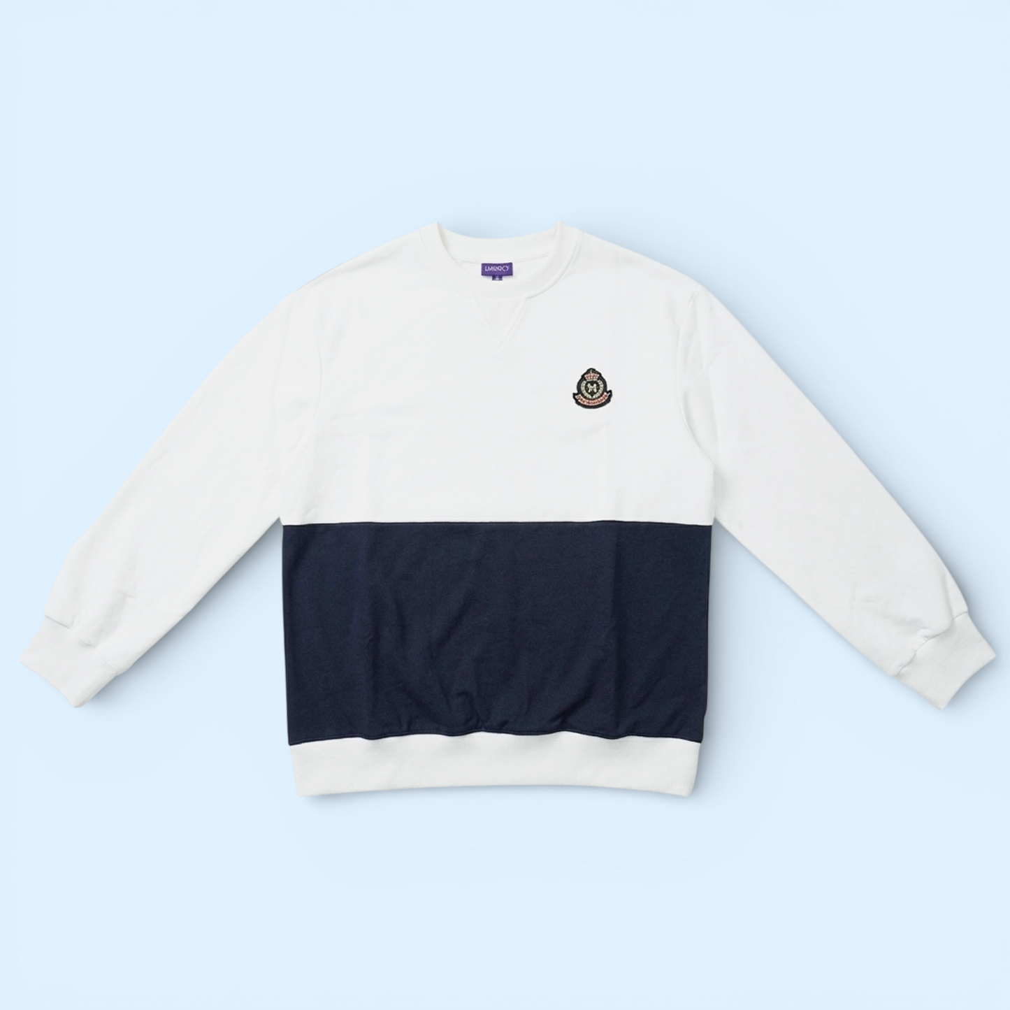 Brest Sweatshirt (1-French Riviera Blue) | Hooman (Adult/Kids)