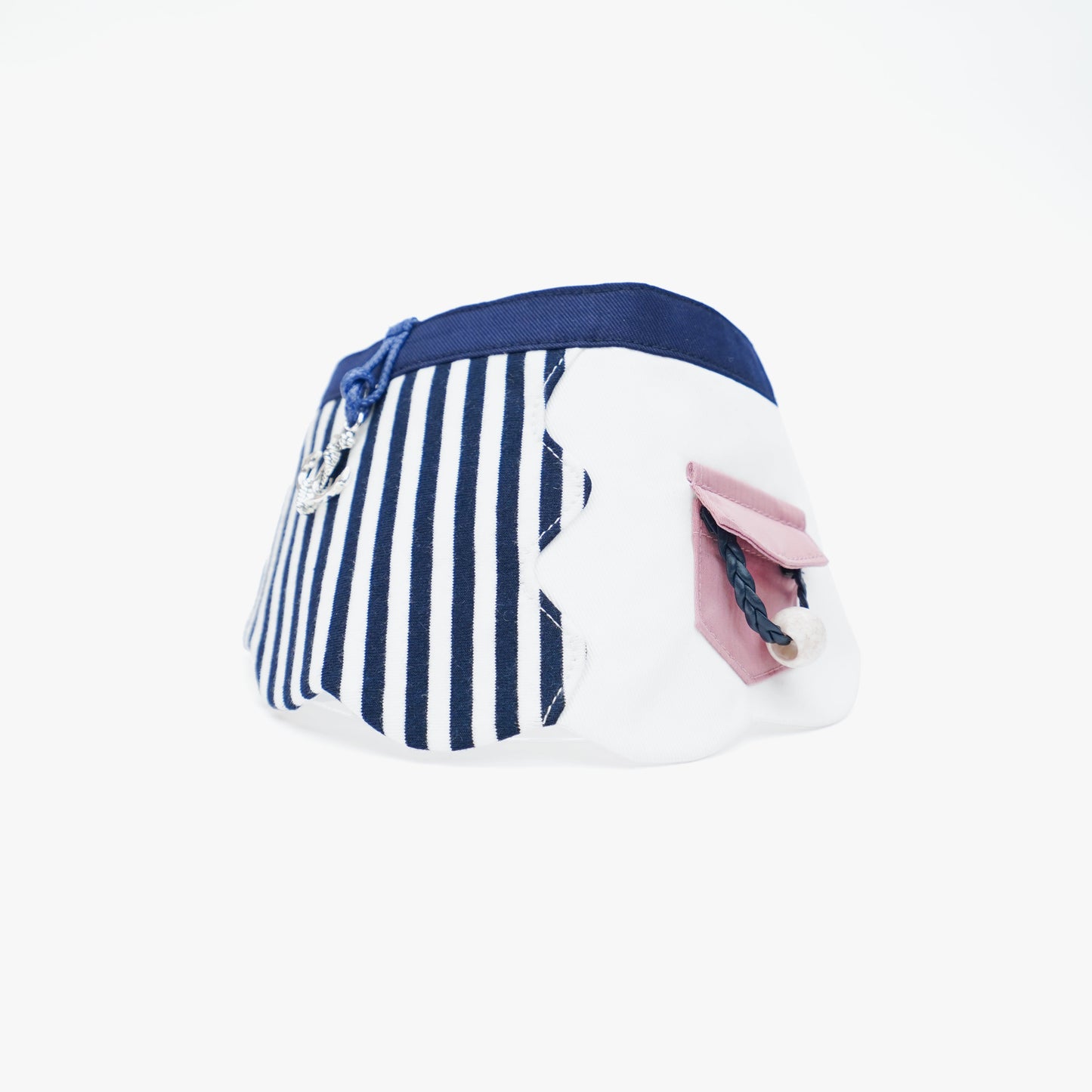 Marseille (1-Breton Stripe Navy) | Pet Neckwear