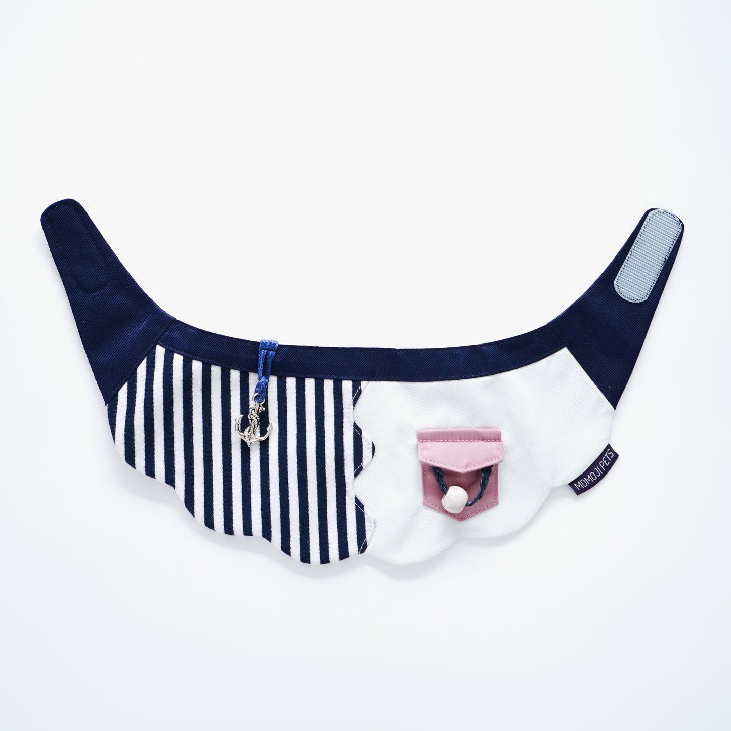 Marseille (1-Breton Stripe Navy) | Pet Neckwear