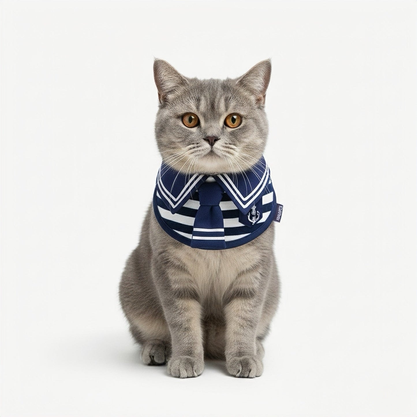 Santiano (1-Heritage Stripe Navy) | Pet Neckwear