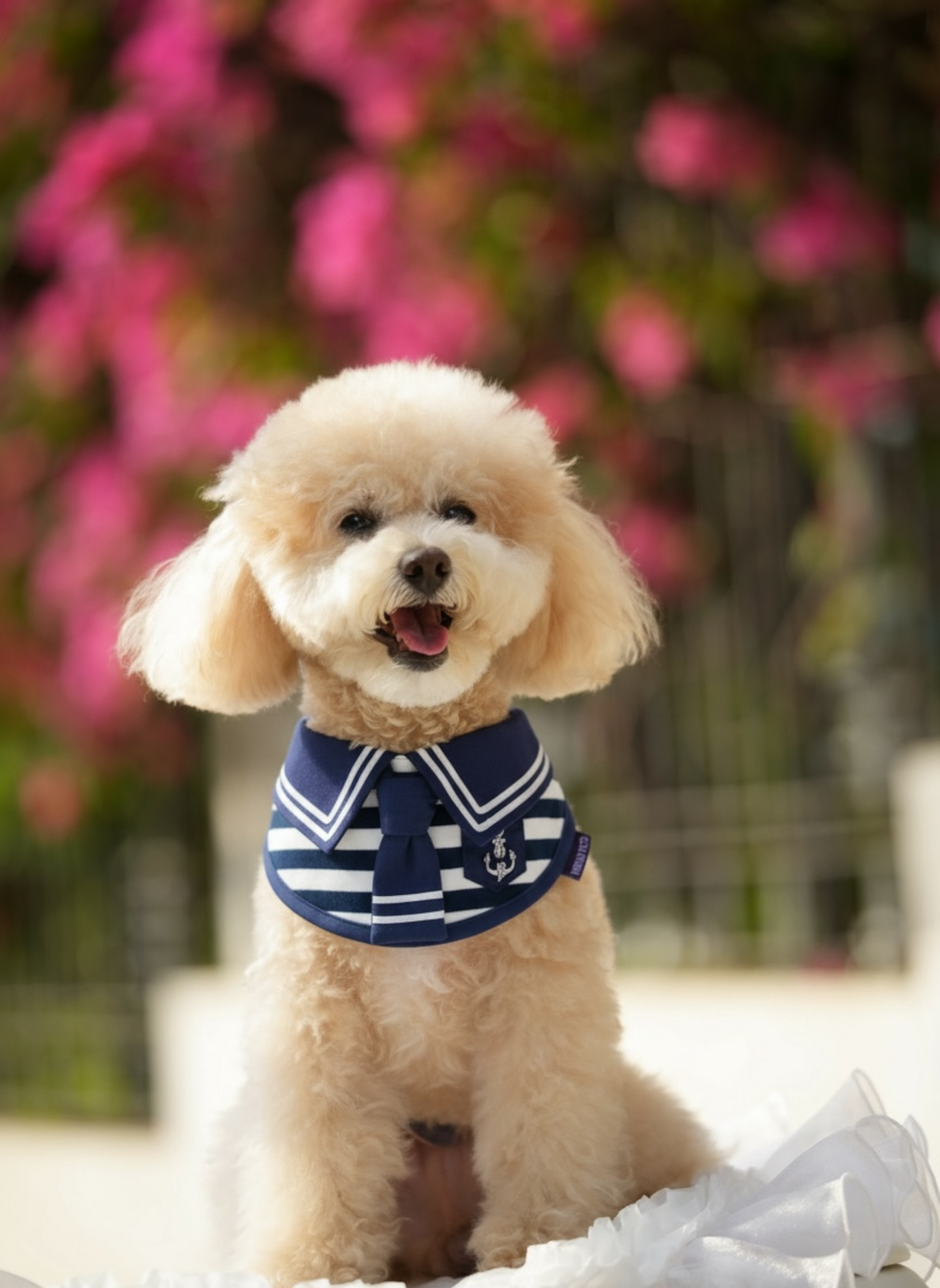 Santiano (1-Heritage Stripe Navy) | Pet Neckwear