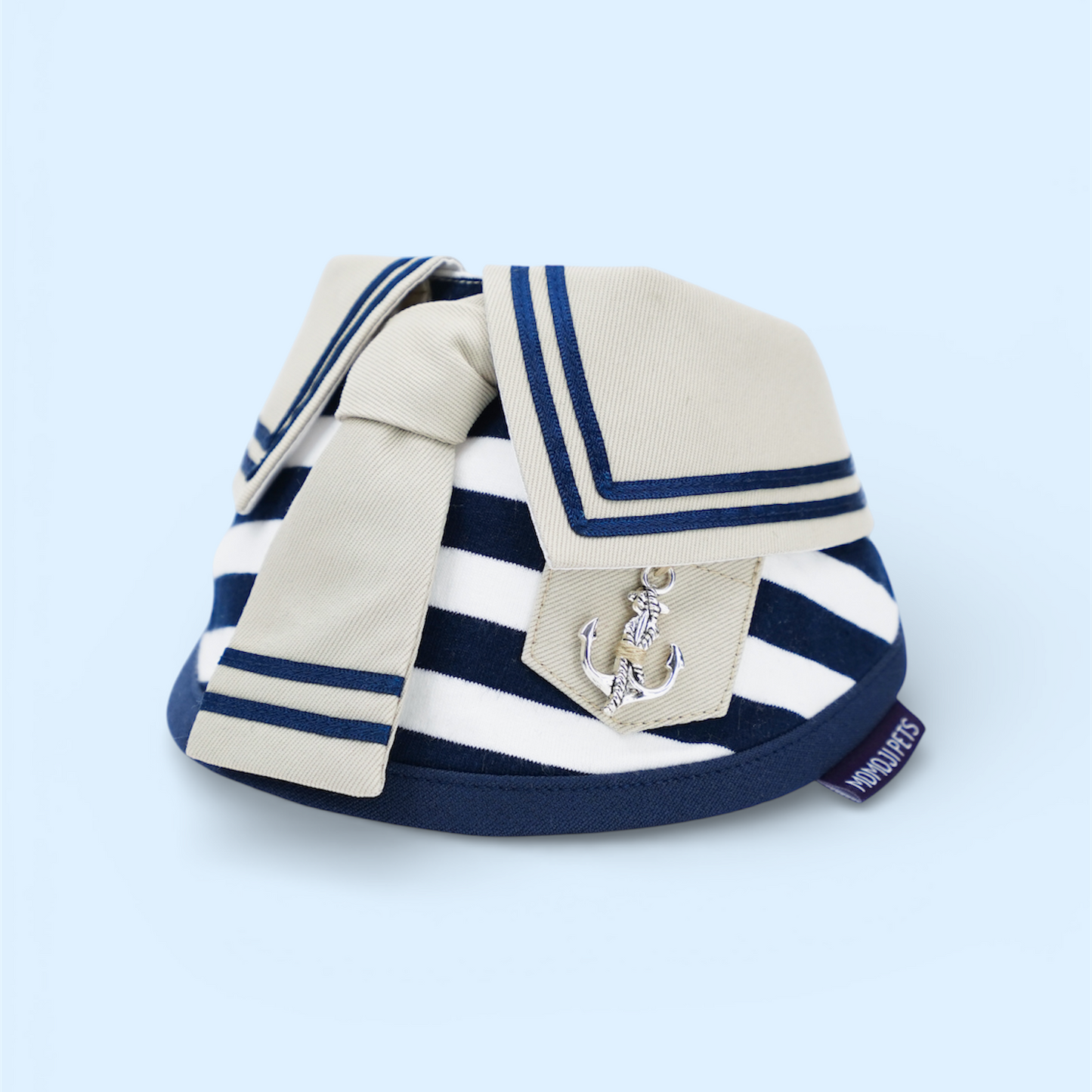 Santiano (2-Sandstone & Navy) | Pet Neckwear