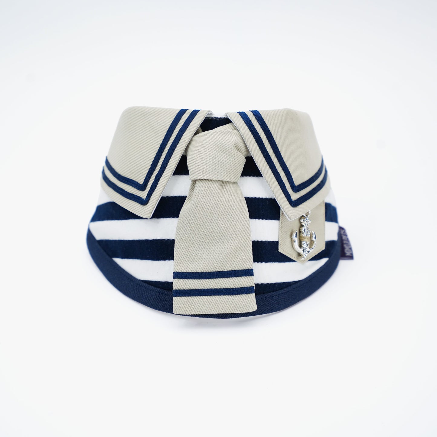 Santiano (2-Sandstone & Navy) | Pet Neckwear