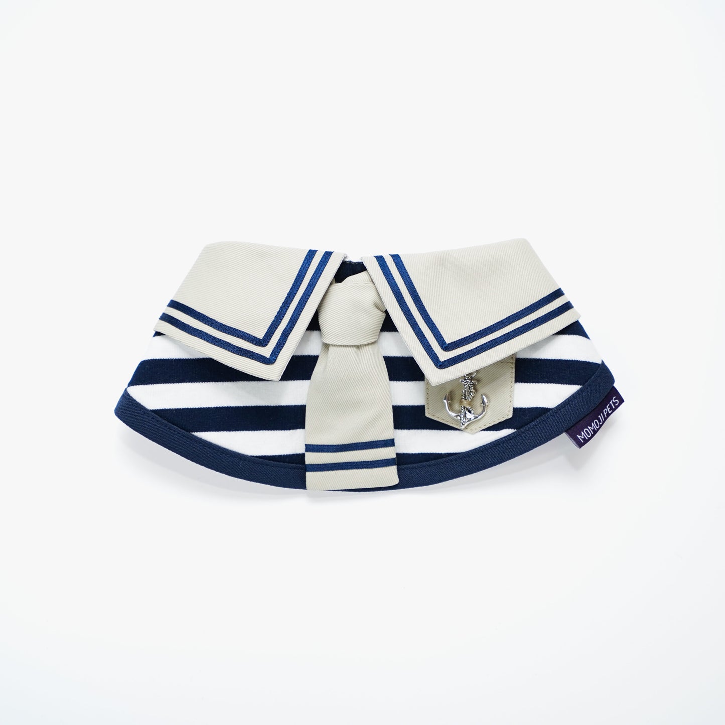 Santiano (2-Sandstone & Navy) | Pet Neckwear