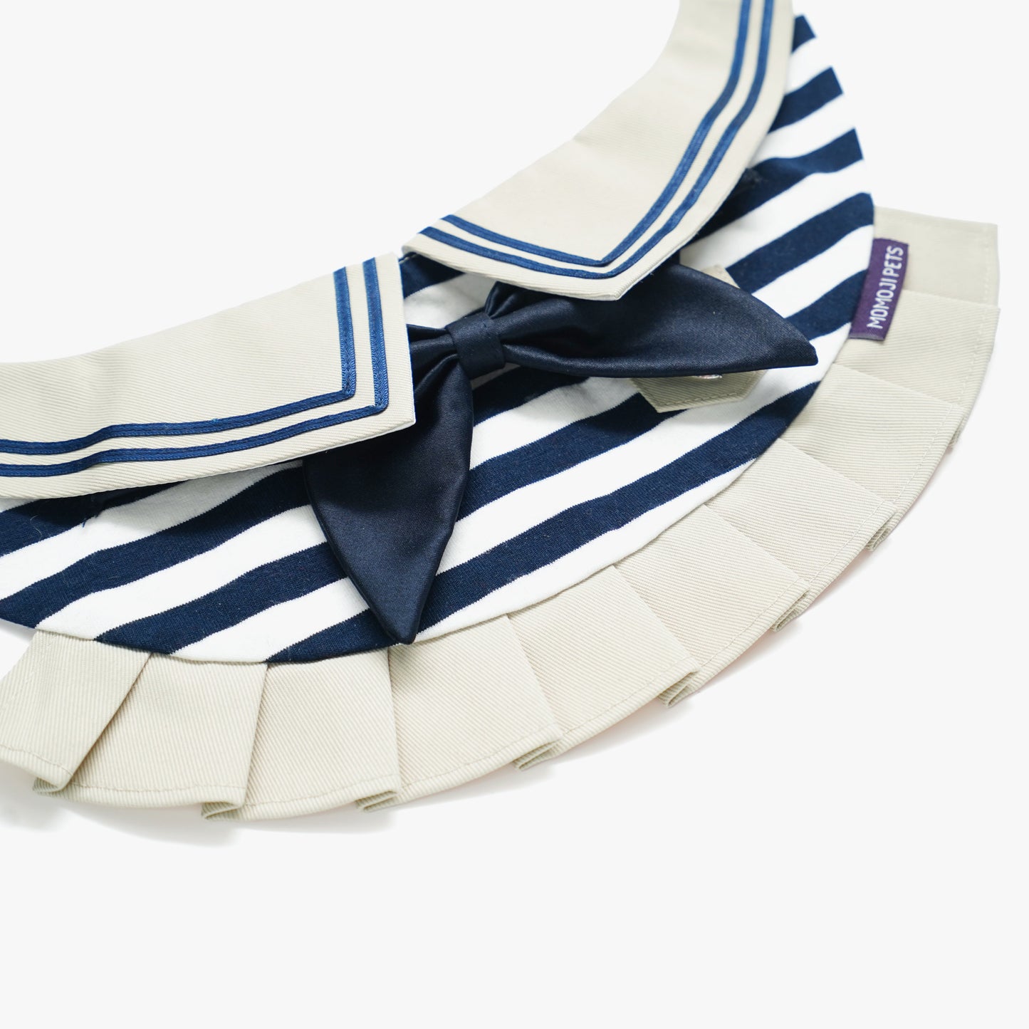 Santiana (2-Sandstone & Navy) | Pet Neckwear