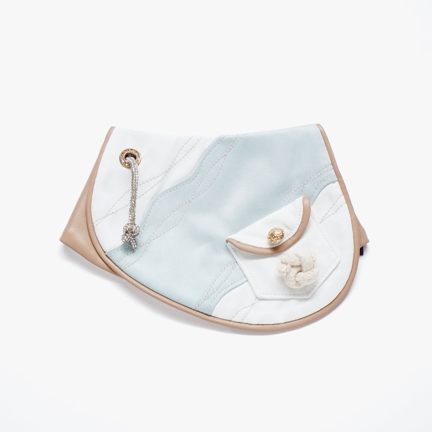 Antibes (1-Azure Mist) | Pet Neckwear