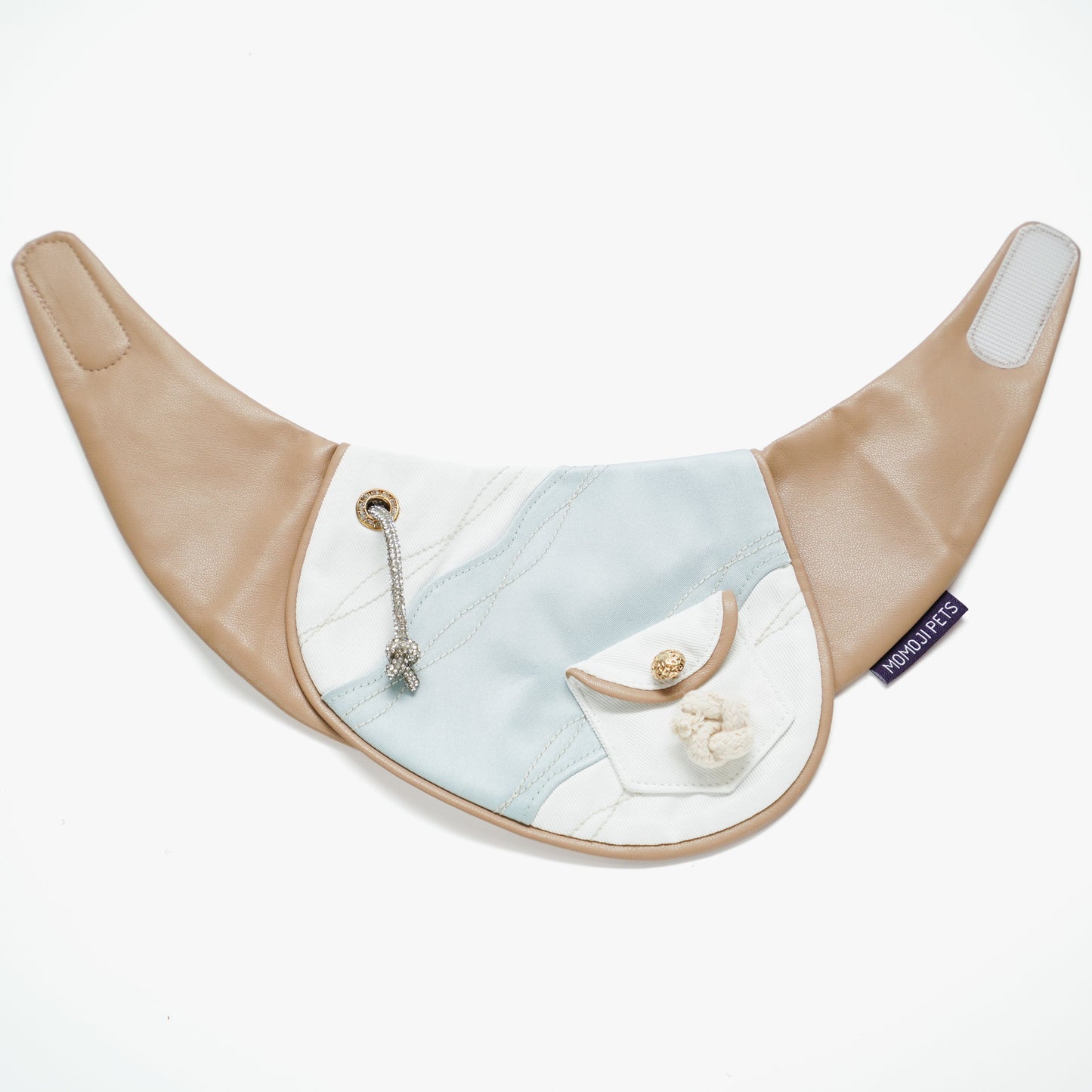 Antibes (1-Azure Mist) | Pet Neckwear