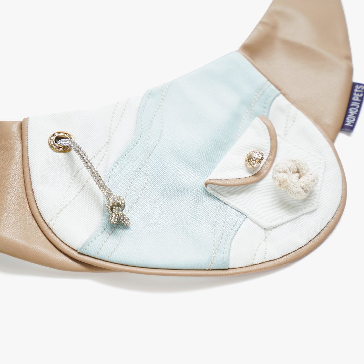 Antibes (1-Azure Mist) | Pet Neckwear