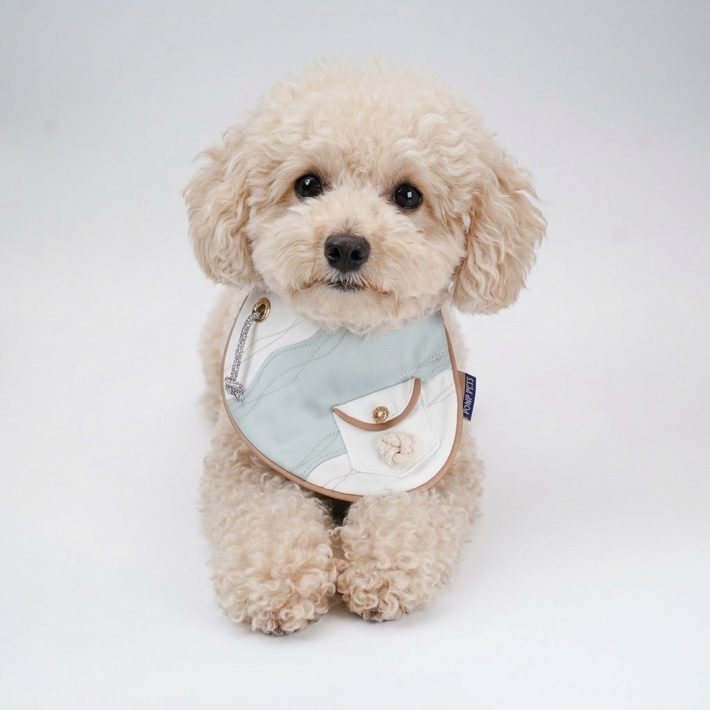 Antibes (1-Azure Mist) | Pet Neckwear