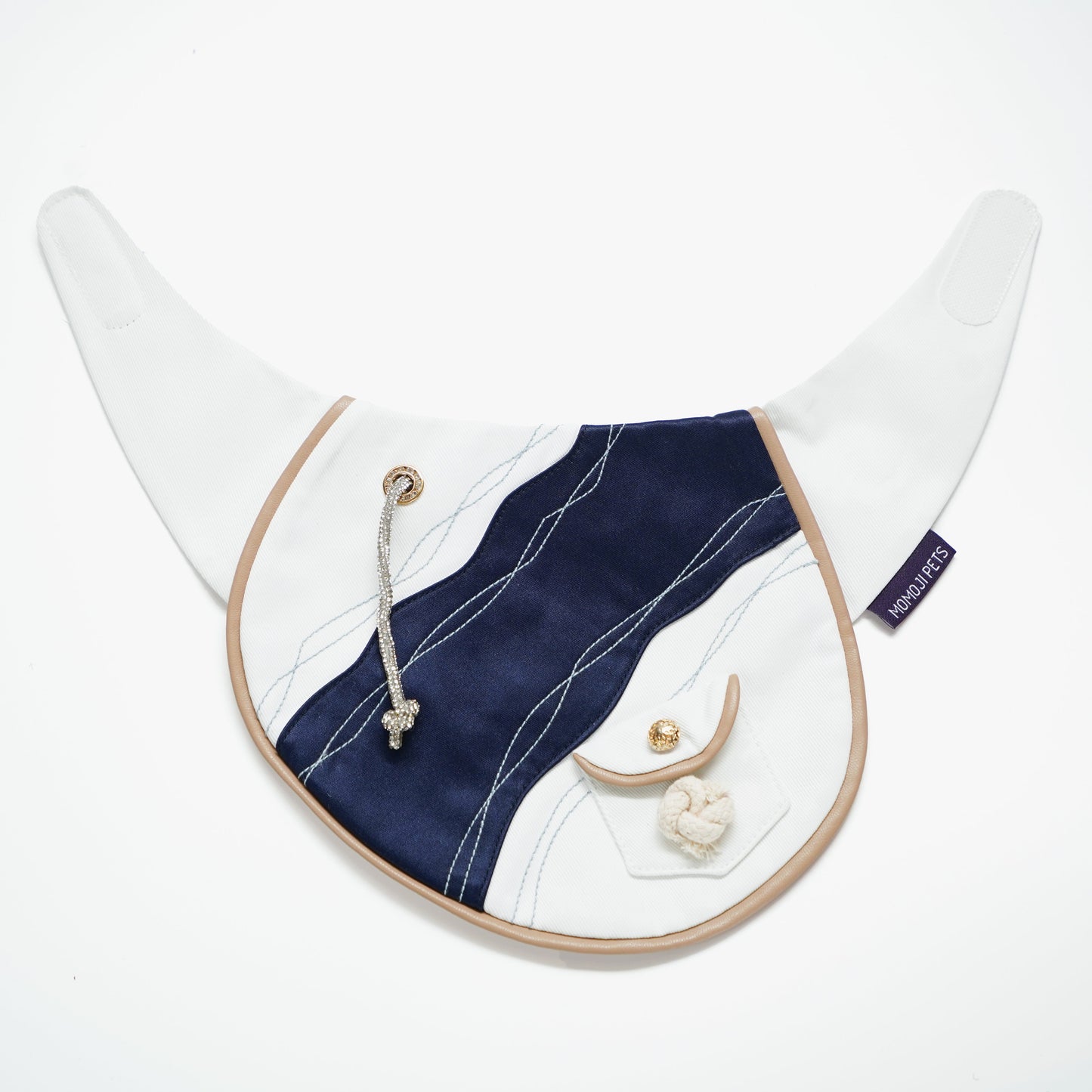 Antibes (2-French Riviera Blue) | Pet Neckwear