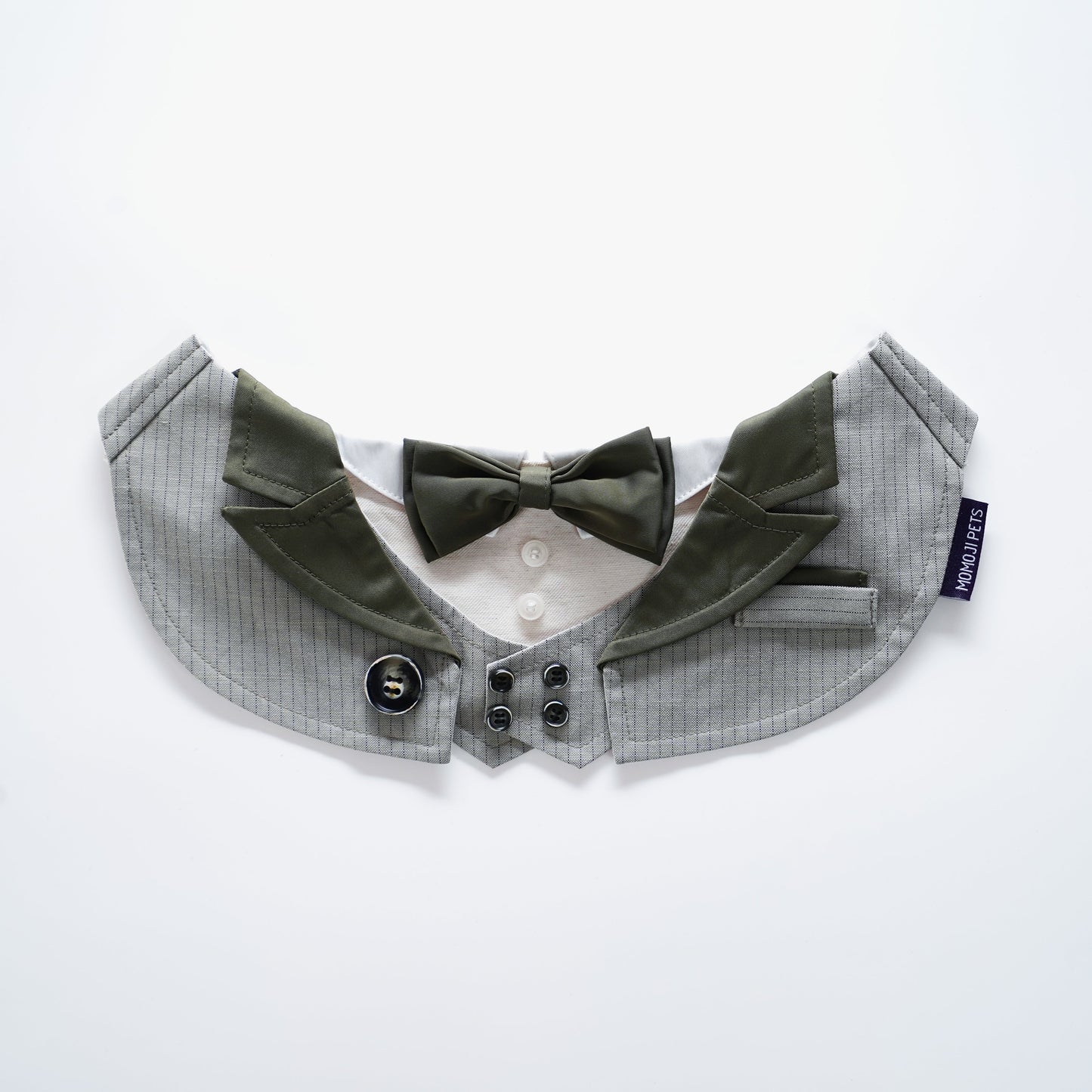 Versailles (2-Charcoal Grey) | Pet Neckwear