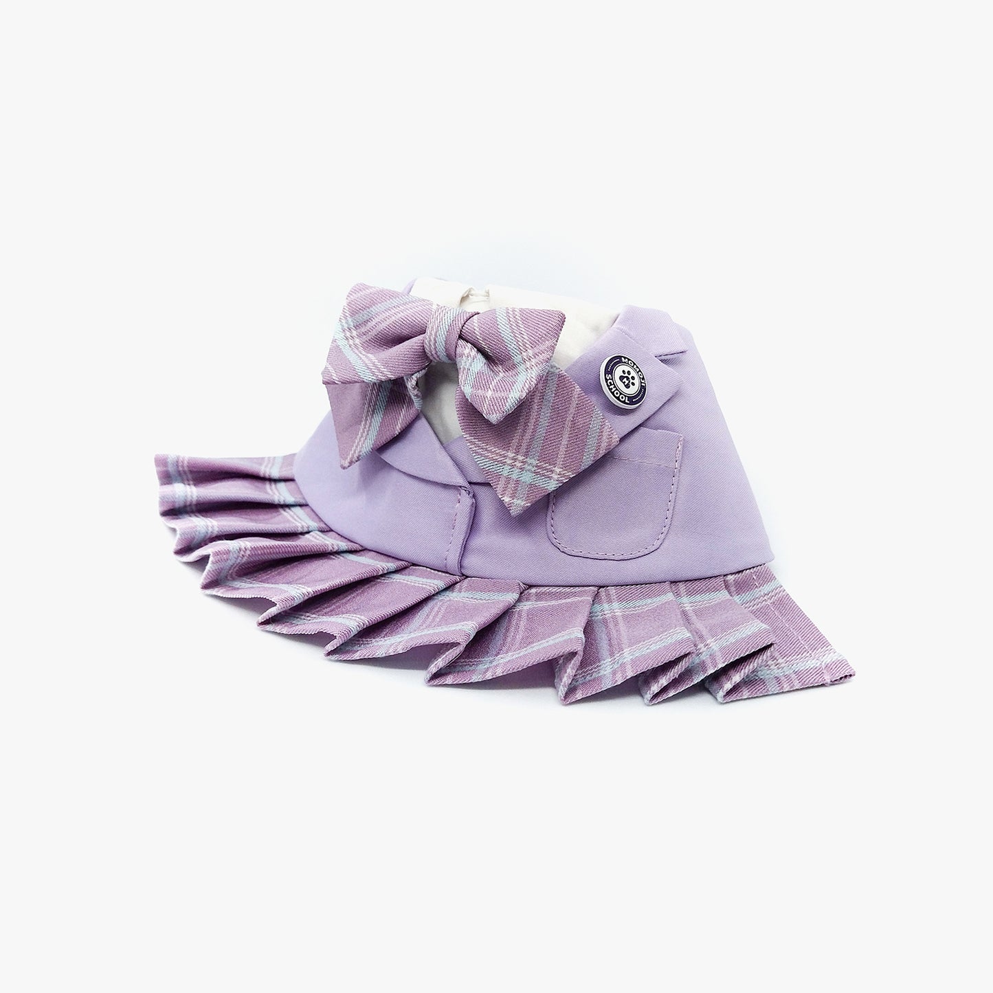 St Edan Girls (01-Lavender Purple Bow) (7997257384216)